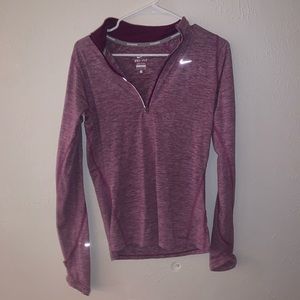 Purple Nike running top